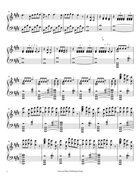 Birds Solo Piano Page 2