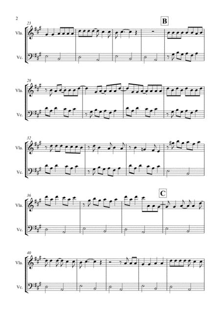 Bittersweet Symphony Arranged For Violin And Violoncello Duet Page 2