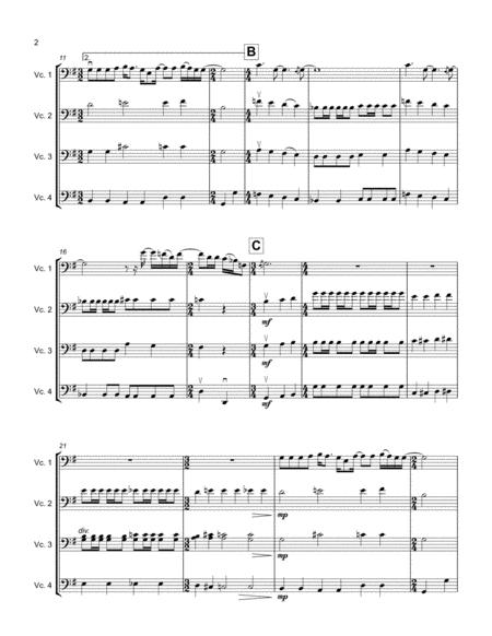 Blackbird Cello Quartet Page 2