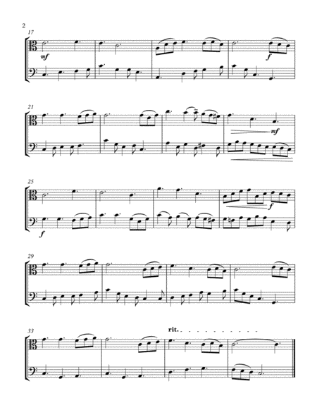 Blessed Assurance Viola Cello Duet Page 2