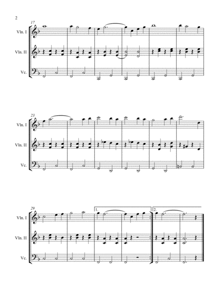 Blue Christmas String Trio 2vn C Page 2