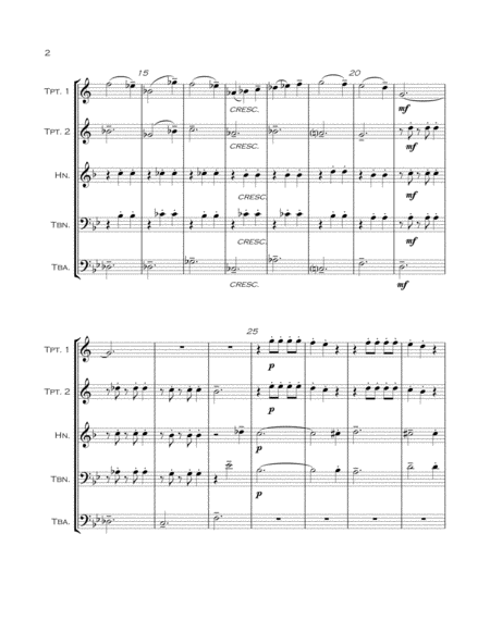 Bluesette Brass Quintet Page 2