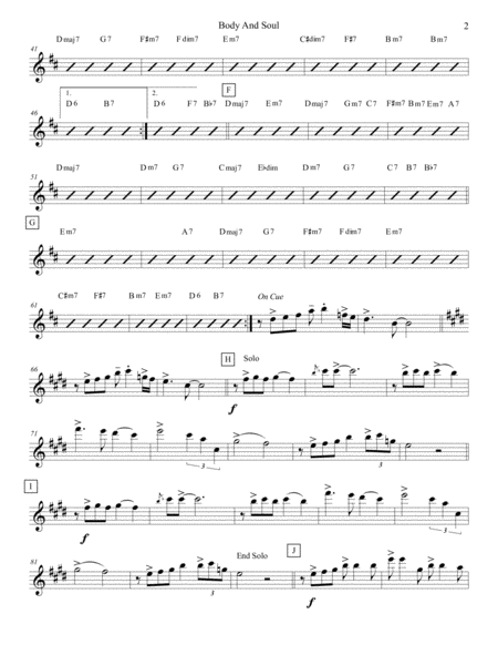 Body And Soul Flute 1 Page 2