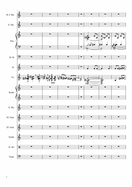 Bohemian Rhapsody Big Band Arrangement Page 2