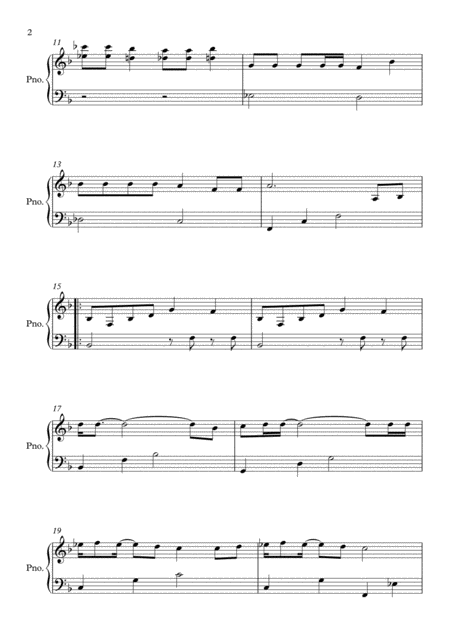 Bohemian Rhapsody By Queen Easy Piano Page 2