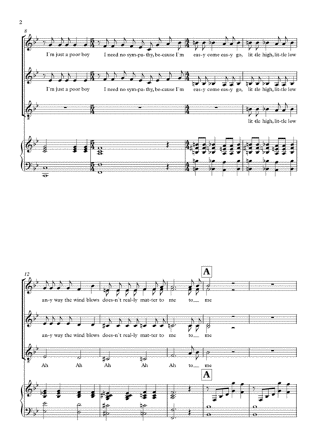 Bohemian Rhapsody Choir Ssaat With Piano Page 2