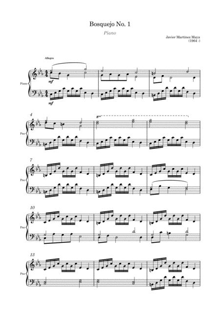 Bosquejo No 1 For Piano Page 2