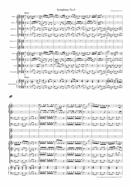 Boyce Symphony No 4 Page 2