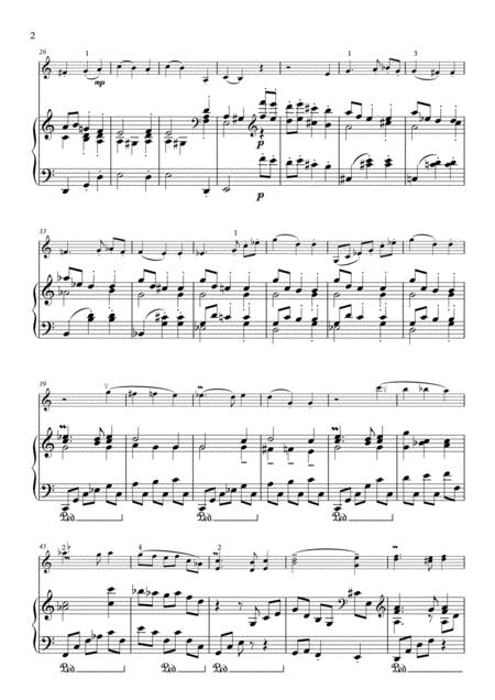 Brahms Cello Sonata Op 38 Menuet For Violin And Piano Page 2