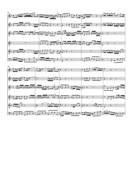 Brandenburg Concerto No 1 Bwv 1046 Arrangement For 6 Recorders Page 2