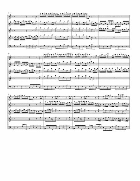 Brandenburg Concerto No 2 Bwv 1047 Arrangement For 5 Recorders Page 2