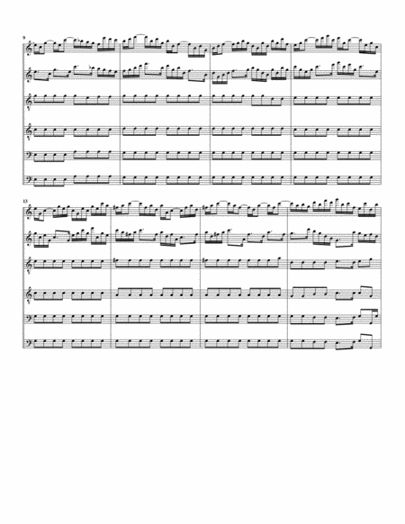 Brandenburg Concerto No 6 Bwv 1051 Arrangement For 6 Recorders Page 2