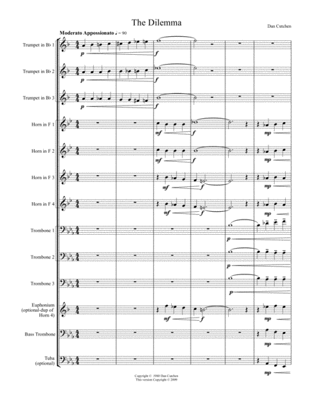 Brass Choir The Dilemma Page 2