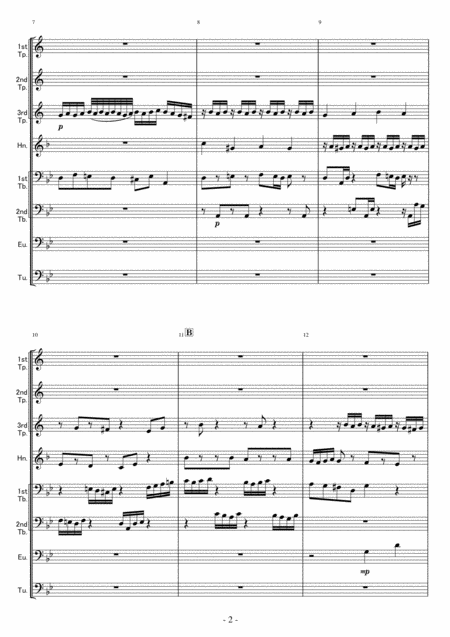 Brass Octet Fuga In G Minor Bwv578 Page 2