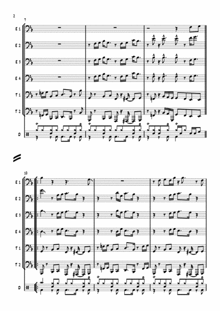 Brick House For Tuba Ensemble Page 2