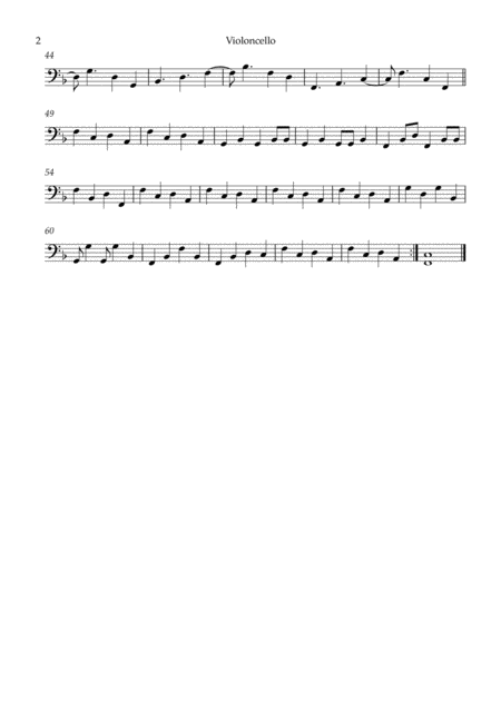 Bruno Mars Marry You Violin Cello Duo Page 2