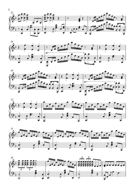 Bts Fake Love Sheet Music Piano Arrangment By Pianominion Page 2