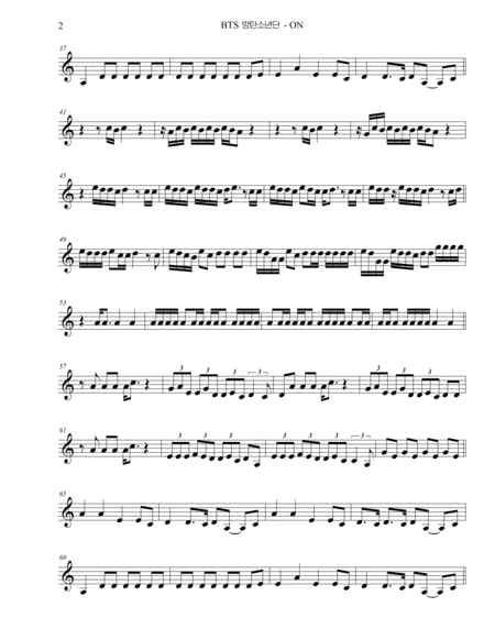 Bts On Violin Solo Page 2