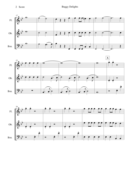 Buggy Delights For Flute Oboe And Bassoon Trio Page 2