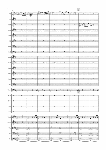 Burnies Bolero For School Orchestra Page 2