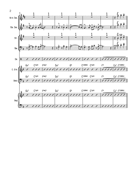 But Not For Me Jazz Combo Page 2