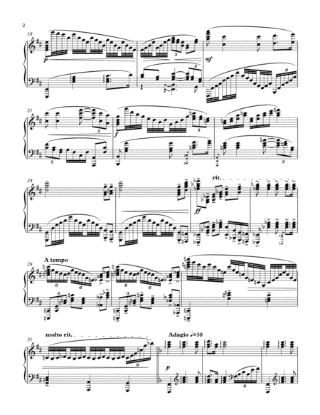 By The Sea Solo Piano Page 2