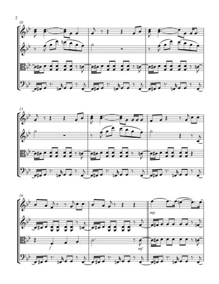 California Love String Quartet Page 2