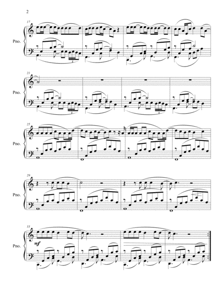 Californication Piano Solo Page 2