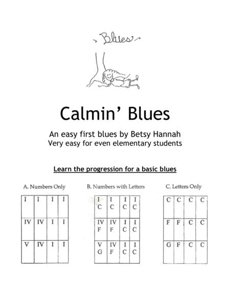 Calmin Blues An Easy First Blues Composition Page 2