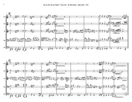 Can You Feel The Love Tonight Brass Quintet Page 2