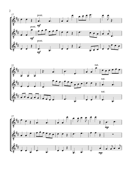 Canarios Guitar Trio Score And Parts Page 2