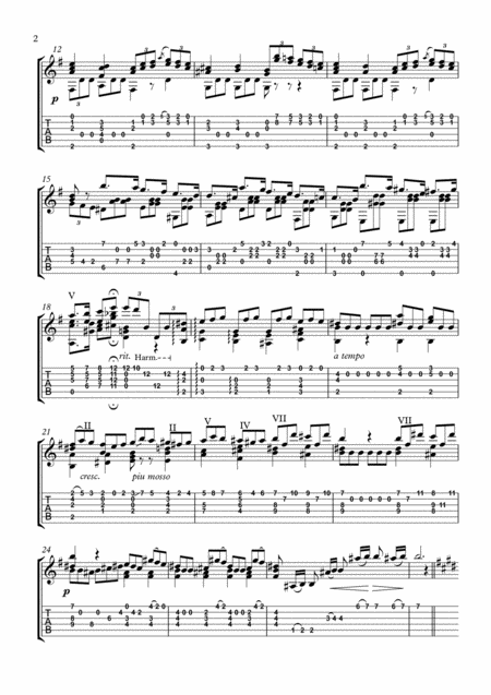 Cano Selected Works For Guitar Page 2