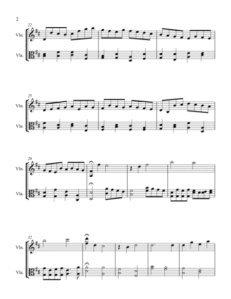 Canon In D Violin And Viola Page 2