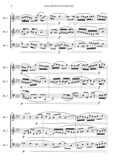 Canon Op 59 N 4 For Horn Trio Page 2