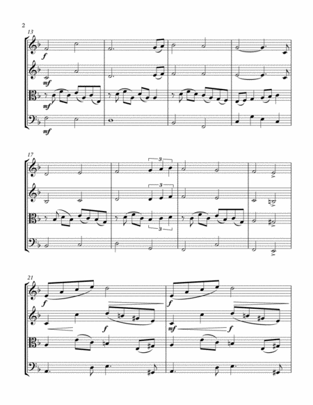 Cant Help Falling In Love By Michael Buble String Quartet Page 2