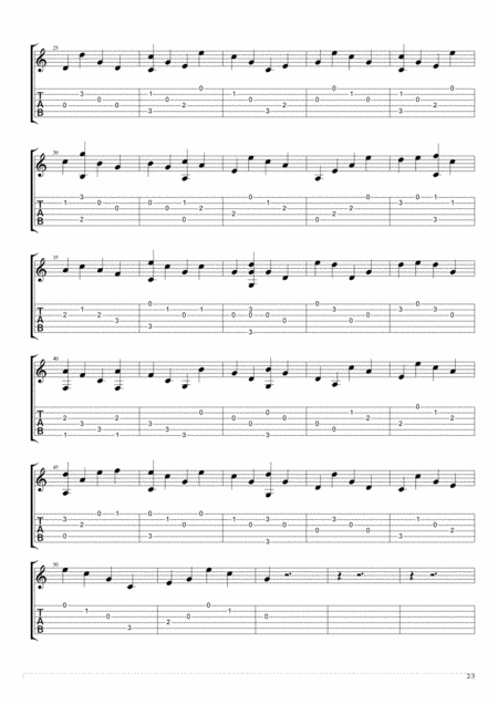 Cant Help Falling In Love Fingerstyle Page 2