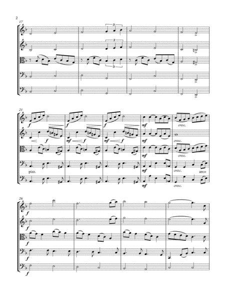 Cant Help Falling In Love String Quintet Orchestra Arrangement Page 2