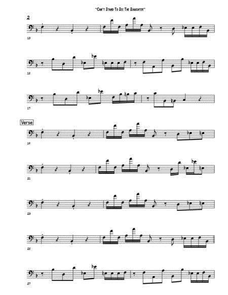 Cant Stand To See The Slaughter Bass Guitar Tab Page 2