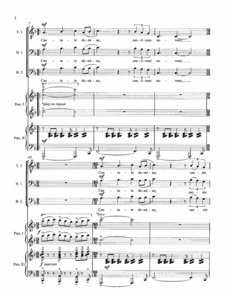 Cantate Domino Ttbb Page 2