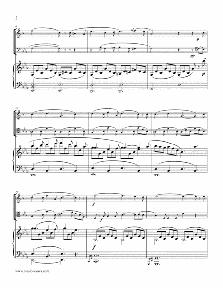 Cantique De Noel O Holy Night Trumpet Trombone Piano Eb Page 2
