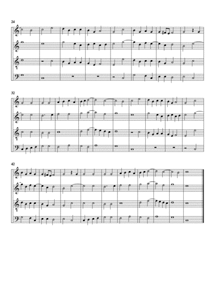 Canzona Francese Arrangement For 4 Recorders Page 2