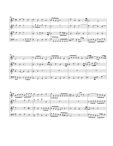 Capriccio Ottavo Di Durezze Arrangement For 4 Recorders Page 2