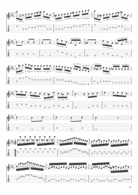 Capricio No 4 Guitar 2 Page 2