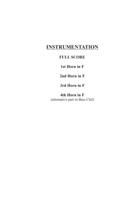 Carmen Two Pieces For French Horn Quartet Page 2