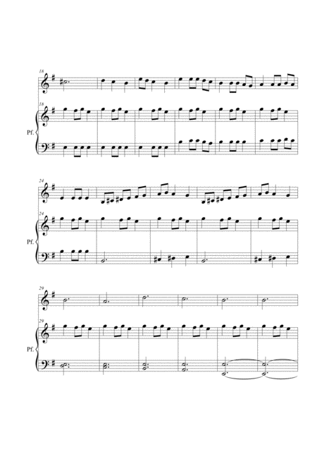 Carol Of The Bells Oboe E Piano Page 2