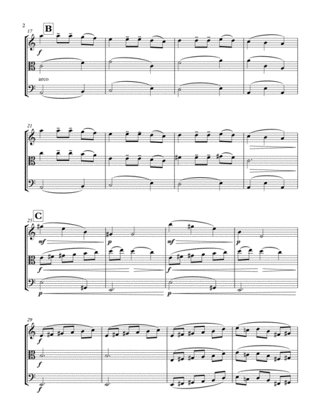 Carol Of The Bells Violin Viola Cello Trio Page 2