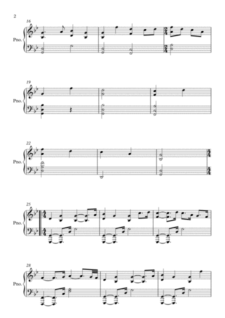 Castle Leoch From Outlander Piano Page 2