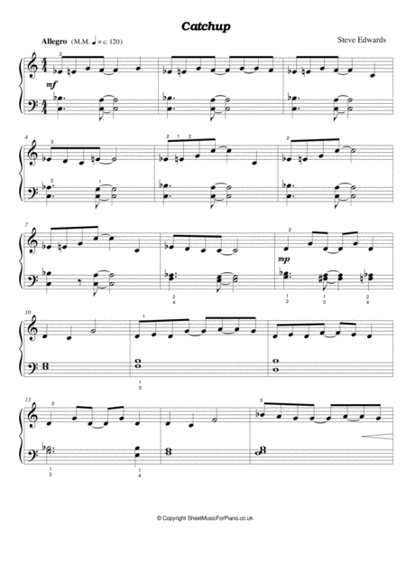 Catchup Easy Piano For Kids Page 2