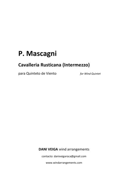 Cavalleria Rusticana Intermezzo Page 2