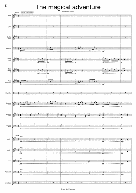 Cc081orc Pop Music Arranged For Orchestra The Magic Adventure Page 2